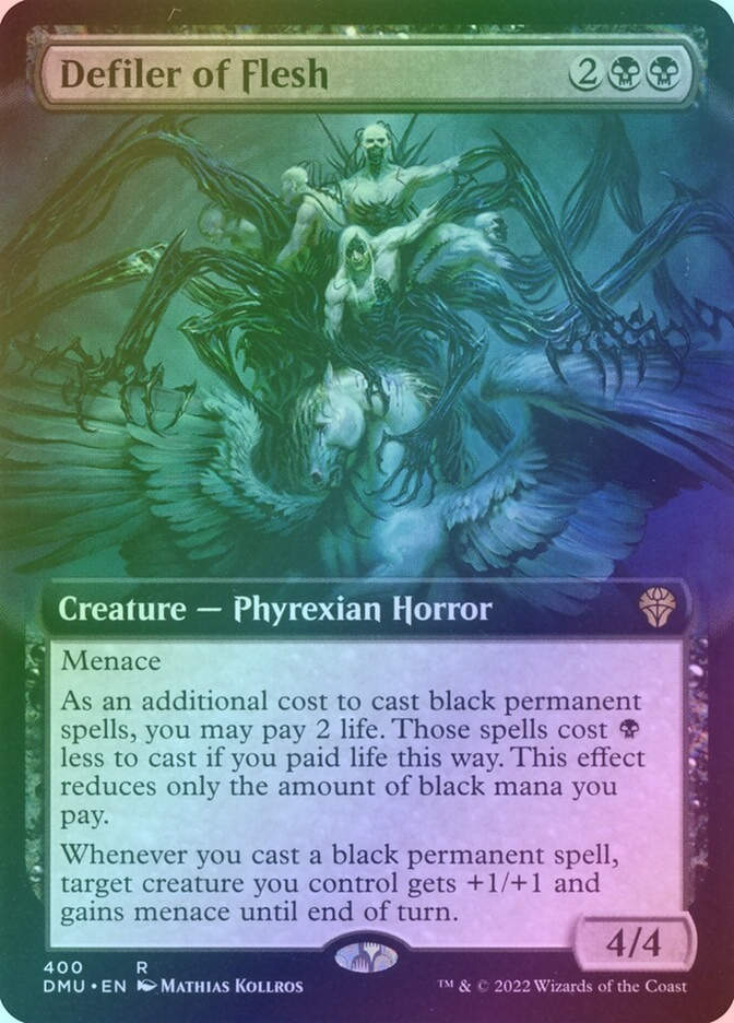 Defiler of Flesh (DMU) (400) / Extended Art / Foil