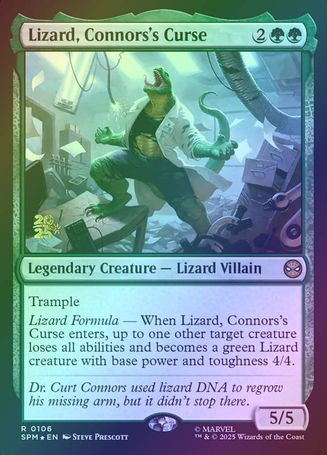 Lizard, Connors's Curse (PSPM) (106s) / Foil