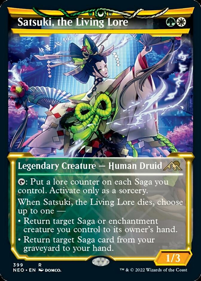 Satsuki, the Living Lore (NEO) / Showcase