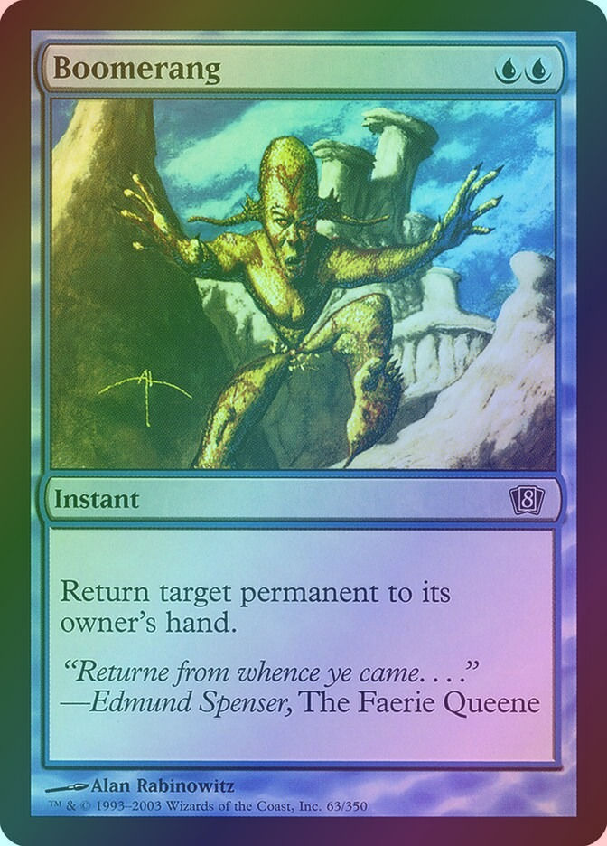Boomerang (8ED) (63★) / Foil