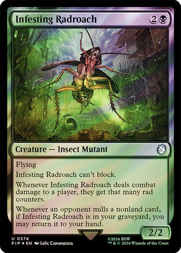Infesting Radroach (pip) (574) / Surge Foil