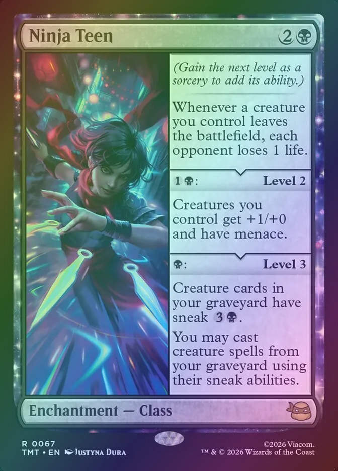 Ninja Teen (TMT) (67) / Foil