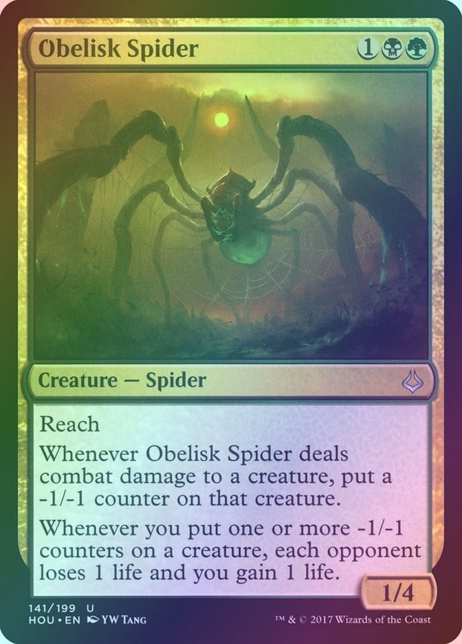 Obelisk Spider (HOU) (141) / Foil