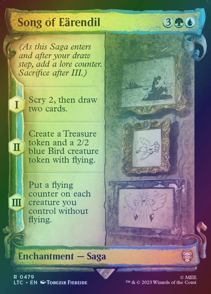 Song of Eärendil (LTC) (479) / Showcase / Foil