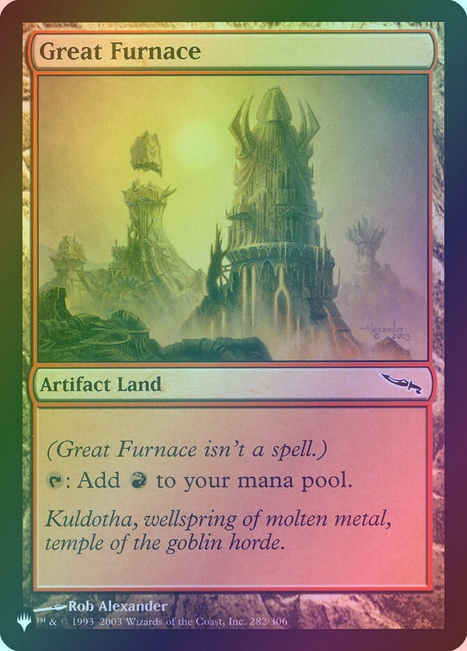 Great Furnace (PLST) (MRD-282) / Foil