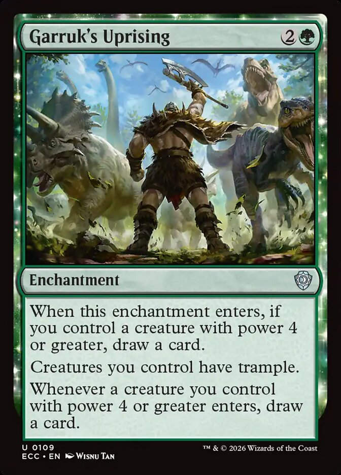 Garruk's Uprising (ECC) (109)