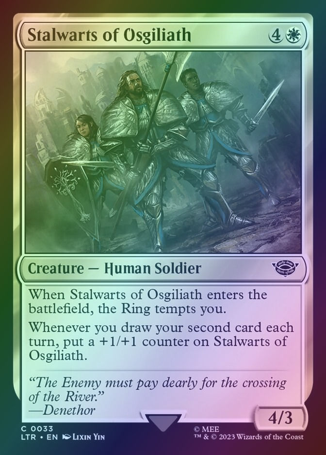 Stalwarts of Osgiliath (LTR) (33) / Foil
