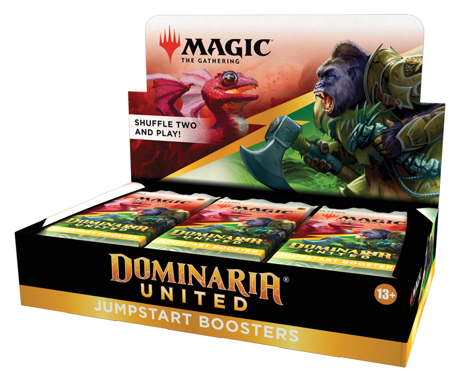Dominaria United Jumpstart Booster Box — cara 1 de 4