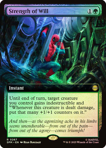 Strength of Will (SPM) (267) / Extended Art / Foil
