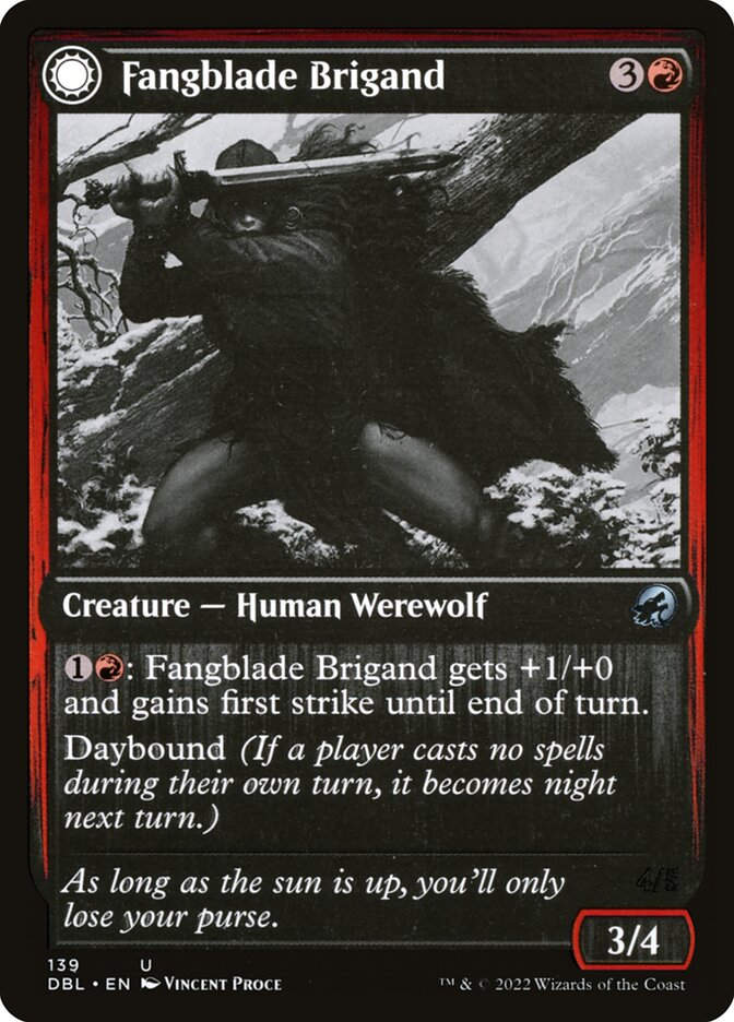 Fangblade Brigand // Fangblade Eviscerator (DBL) (139)
