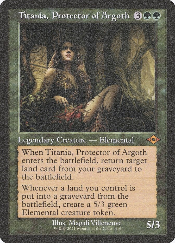 Titania, Protector of Argoth (MH2) (416) / Foil Etched