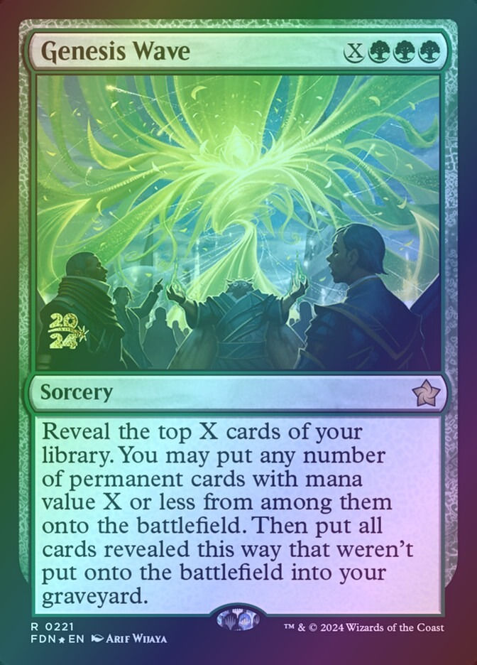 Genesis Wave (PFDN) (221s) / Foil