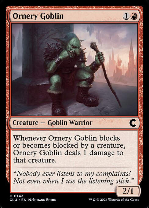 Ornery Goblin (clu) (143)