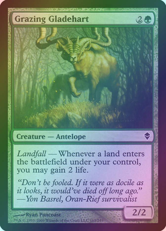 Grazing Gladehart (ZEN) (163) / Foil