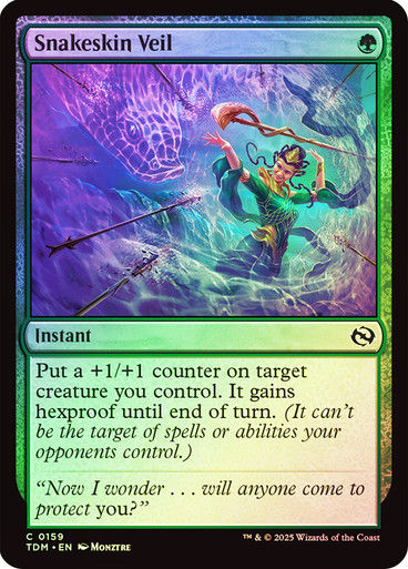 Snakeskin Veil (TDM) (159) / Foil