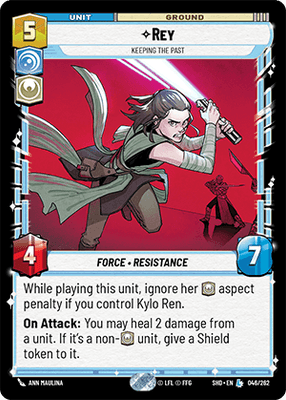 Rey - Keeping the Past (SHD_#046/262) / Foil