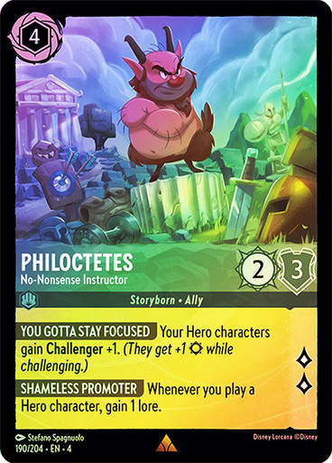 Philoctetes - No-Nonsense Instructor (LOR_URS) / Foil