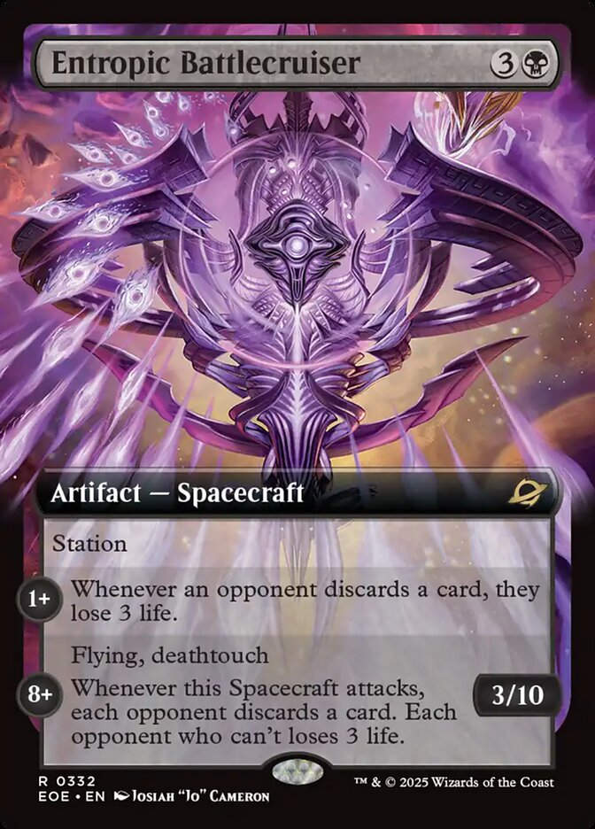 Entropic Battlecruiser (EOE) (332) / Extended Art