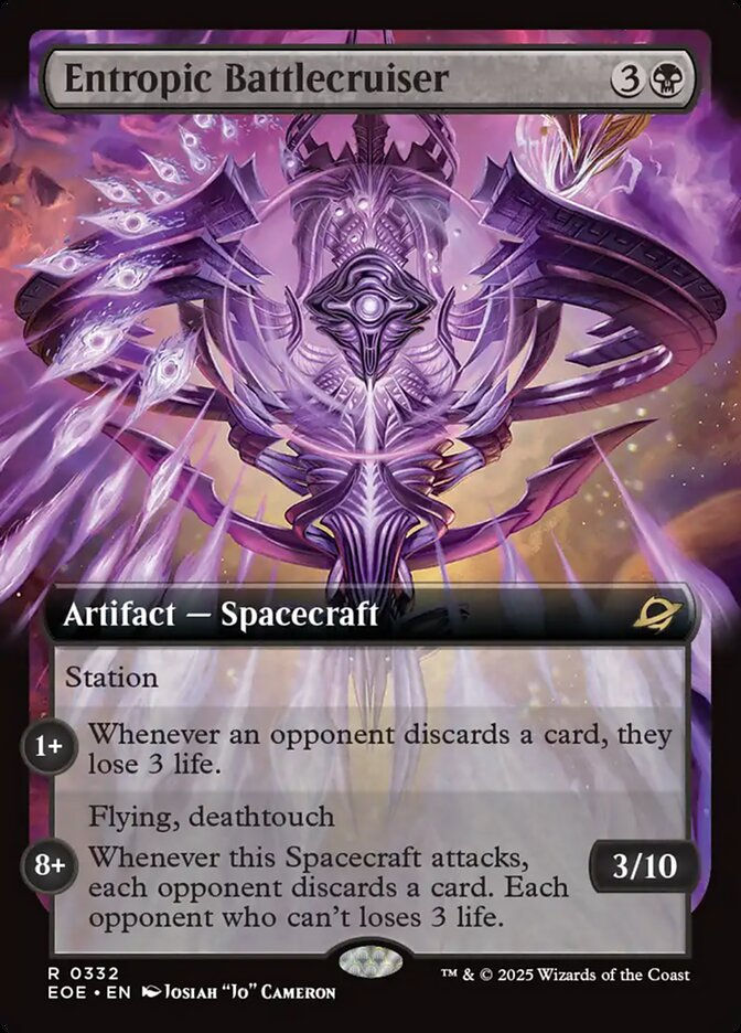Entropic Battlecruiser (EOE) (332) / Extended Art
