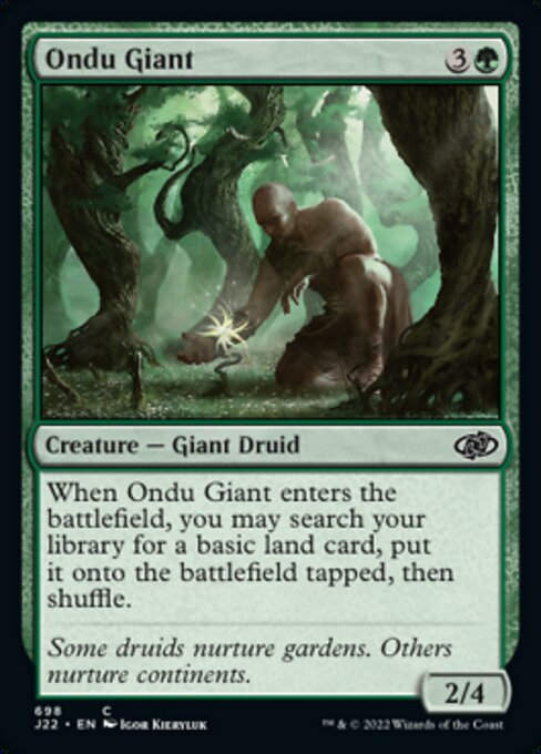 Ondu Giant (J22))
