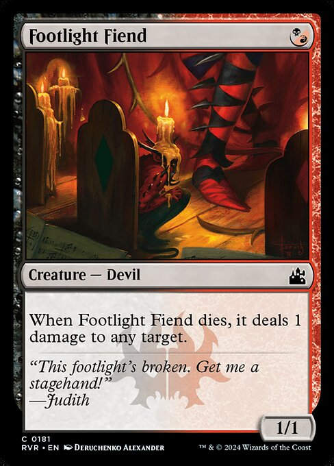 Footlight Fiend (rvr) (181)