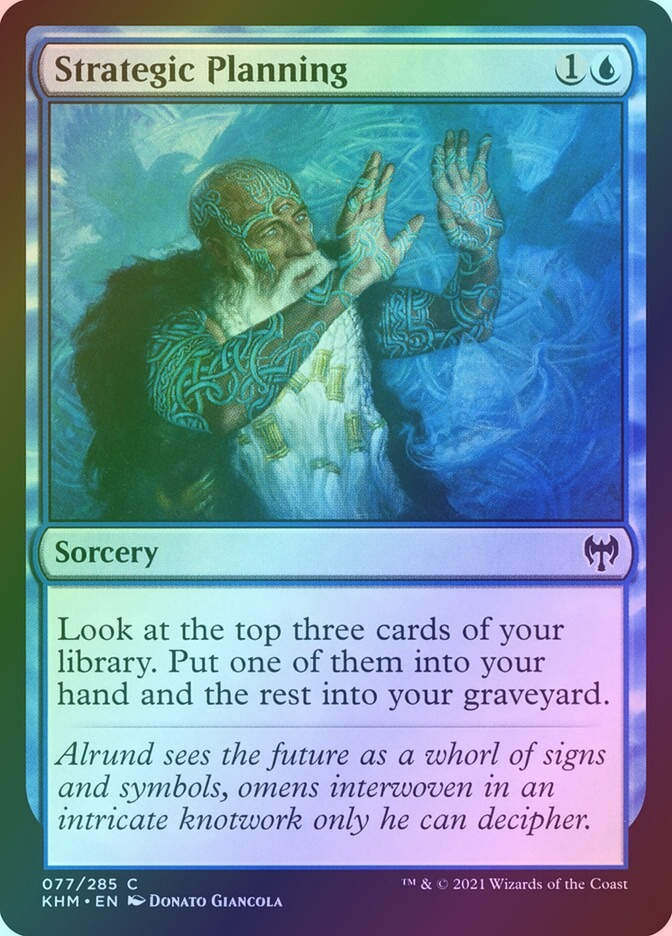Strategic Planning (KHM) (77) / Foil