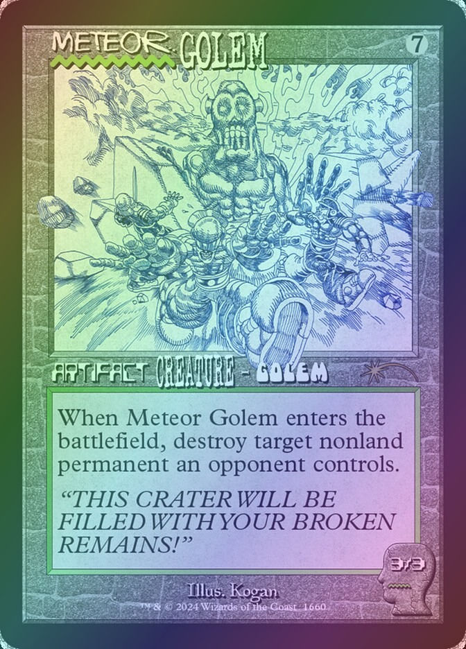 Meteor Golem (SLD) (1660) / Foil