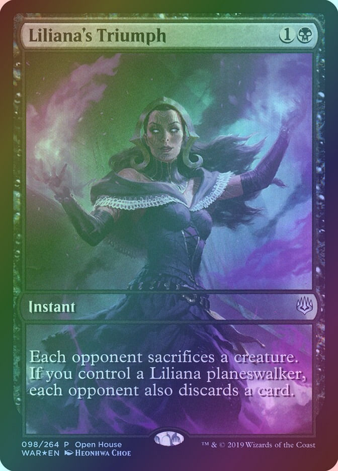 Liliana's Triumph (PWAR) (98) / Foil