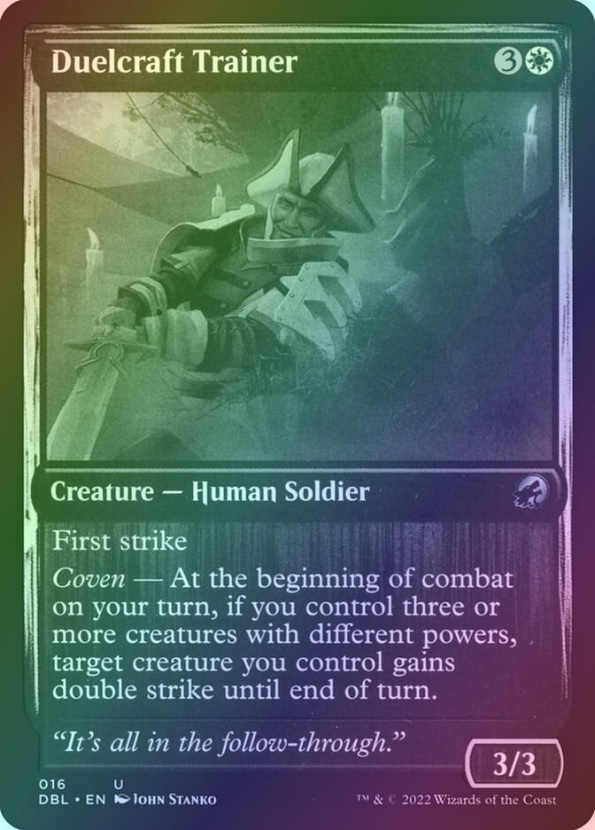 Duelcraft Trainer (DBL) (16) / Foil
