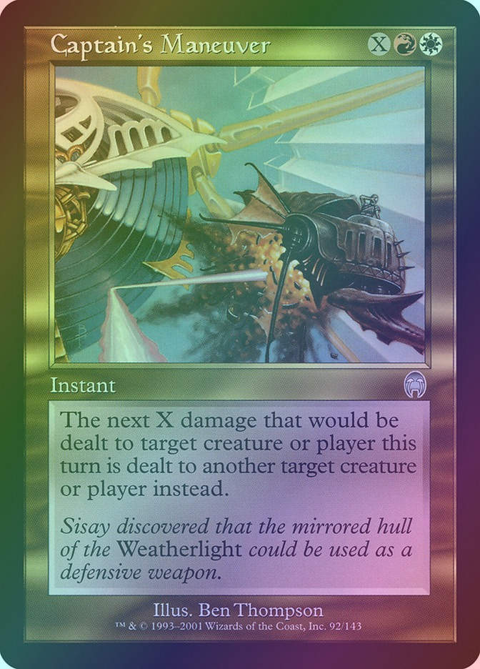 Captain's Maneuver (APC) (92) / Foil