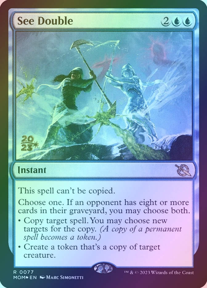 See Double (PMOM) (77s) / Foil