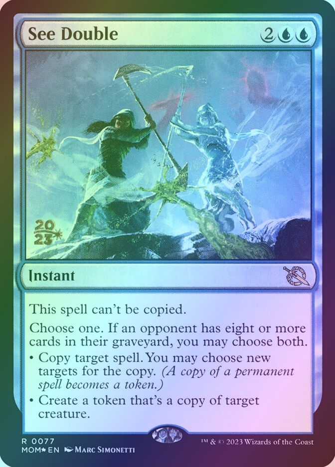 See Double (PMOM) (77s) / Foil