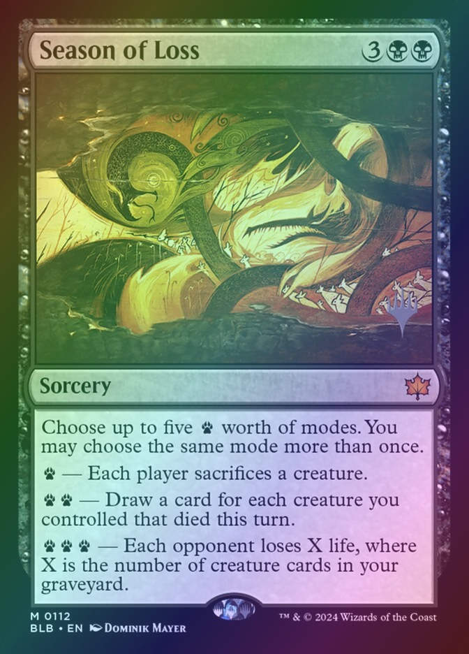 Season of Loss (PBLB) (112p) / Foil