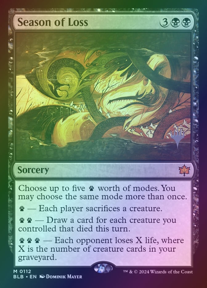 Season of Loss (PBLB) (112p) / Foil