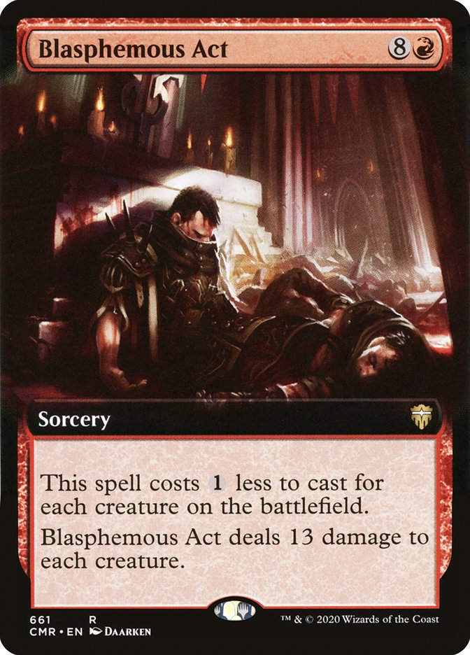 Blasphemous Act (CMR) (661) / Extended Art