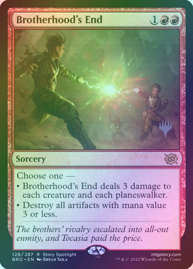Brotherhood's End (PBRO) (128p) / Foil