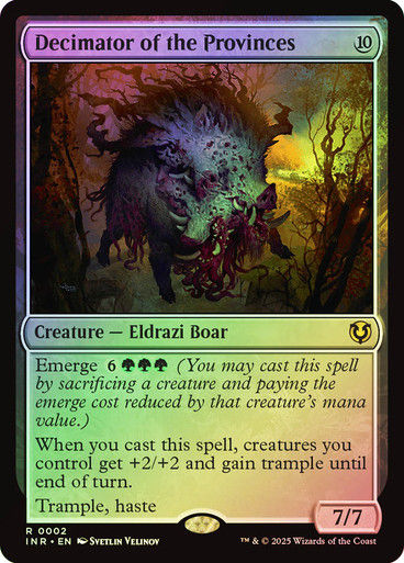 Decimator of the Provinces (INR) (2) / Foil