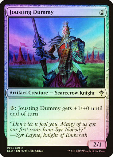 Jousting Dummy (ELD) (224) / Foil