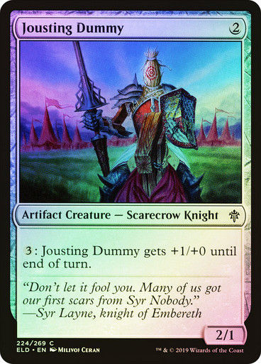 Jousting Dummy (ELD) (224) / Foil