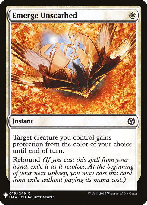 Emerge Unscathed (PLST) (IMA-19)