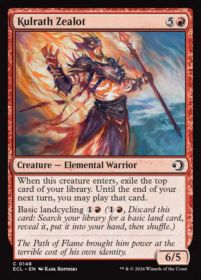 Kulrath Zealot (ECL) (148)
