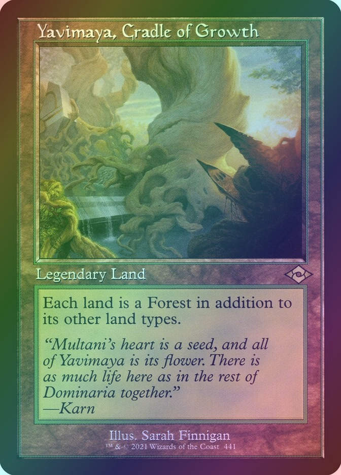 Yavimaya, Cradle of Growth (MH2) (441) / Foil