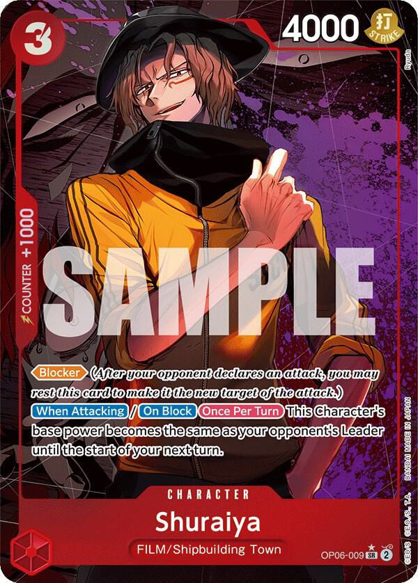Shuraiya (Alternate Art) (OP06-009) / Foil