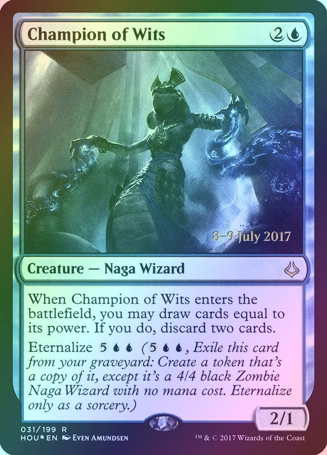 Champion of Wits (PHOU) (31s) / Foil