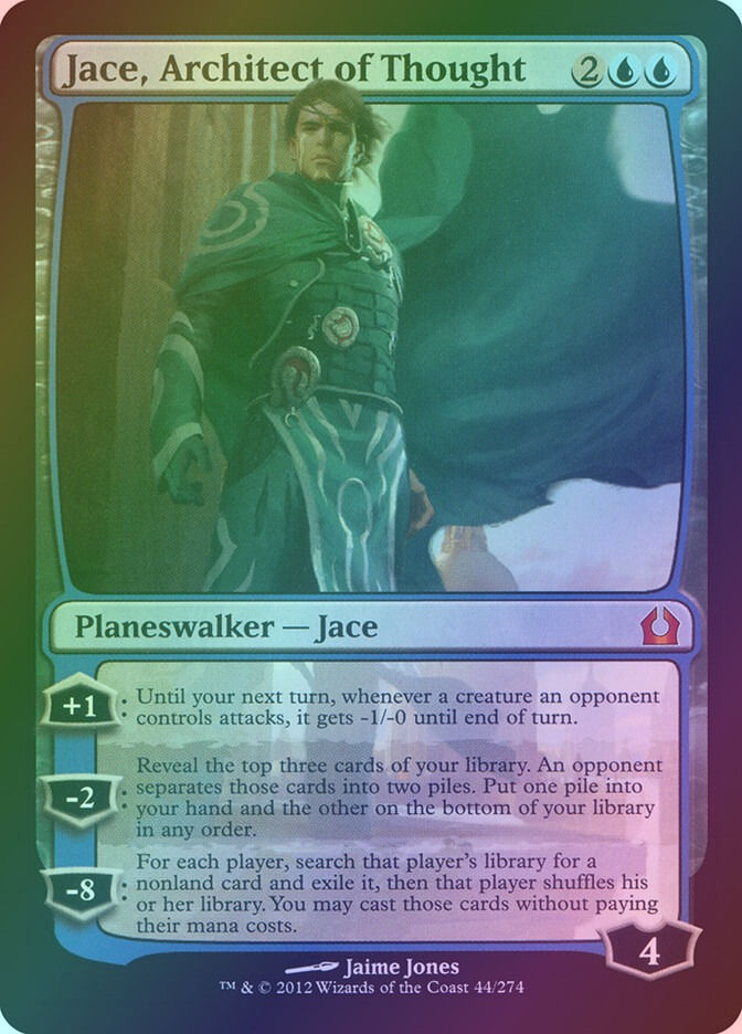 Jace, Architect of Thought (RTR) (44) / Foil