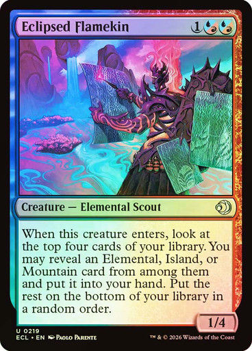Eclipsed Flamekin (ECL) (219) / Foil