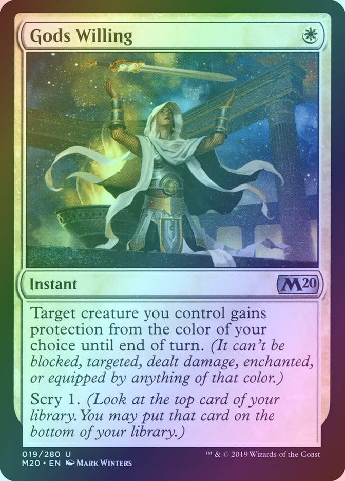 Gods Willing (M20) (19) / Foil