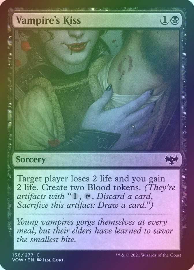 Vampire's Kiss (VOW) (136) / Foil