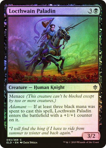 Locthwain Paladin (ELD) (93) / Foil