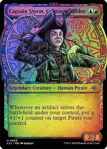 Captain Storm, Cosmium Raider (lci) / Showcase / Foil